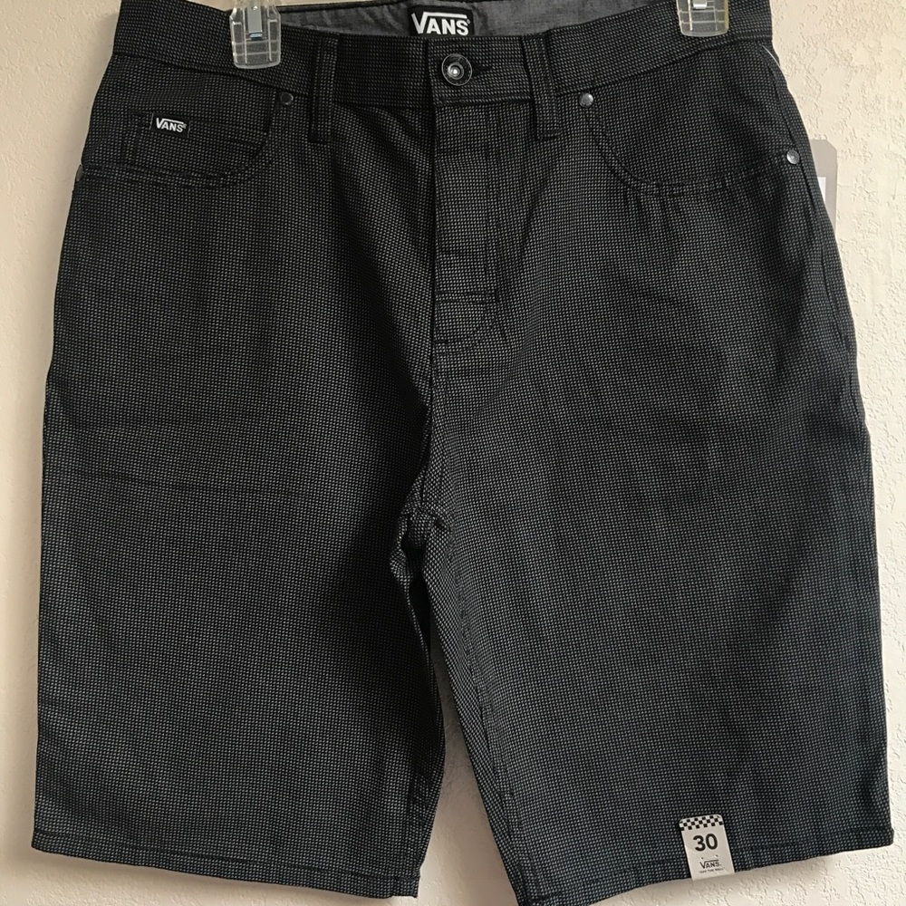 Men's Vans Black Geo DJ Shorts